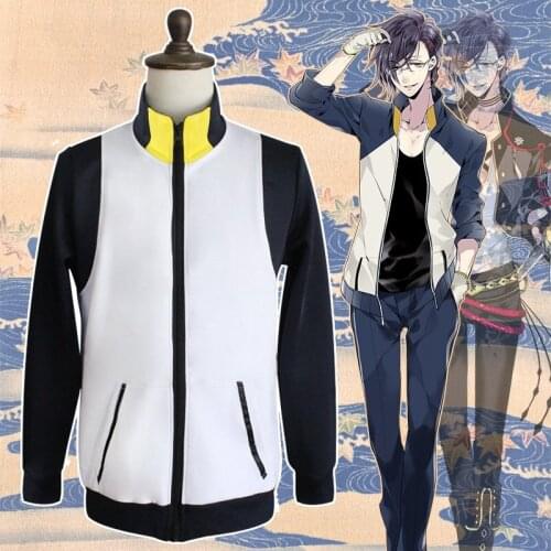 Anime Touken Ranbu Online Cosplay Akashi Kuniyuki Jacket Coat Hotarumaru Men Uniform Pants Daily Clothing Dropshipping