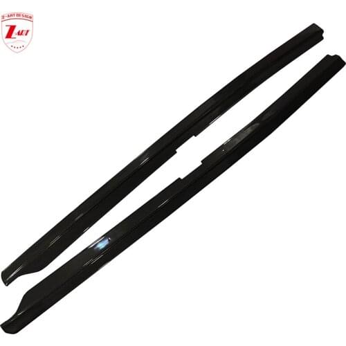 20016-2019 Z-ART carbon fiber side skirts for Au di R8 carbon fiber side spoiler for R8 V8 V10 carbon fiber side lip for R8