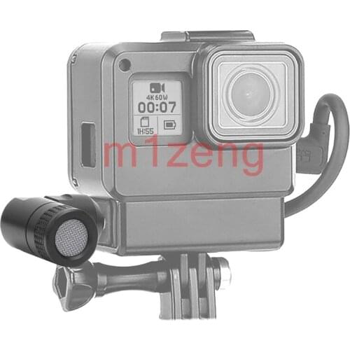 VS07 Mini Flexible Plug-in Omnidirectional Microphone Mic shot gun for gopro Smartphone mobile phone dslr camera Stabilizer