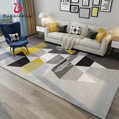 Bubble Kiss Simple Style Carpet Polyester Modern Living Room Rugs Soft Home Coffee Table Carpets Bedroom Decor Non-Slip Area Rug