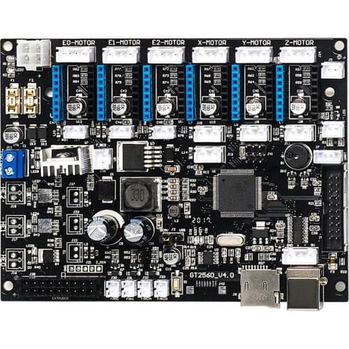 GEEETECH GT2560 V4.0 Motherboard used for A10, A10M, A10T, A20, A20M and A20T 3D printers