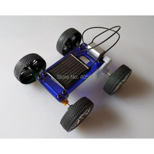 Model miniature of delight mini solar car diy for production technology teenage enlightenment toy
