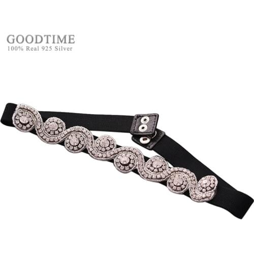 Trendy Women Belts Rhinestone Belt Wedding Dress Stretch Belt Dress Crystal Waist Seal Elastic Belt For Girl Party Dress Up