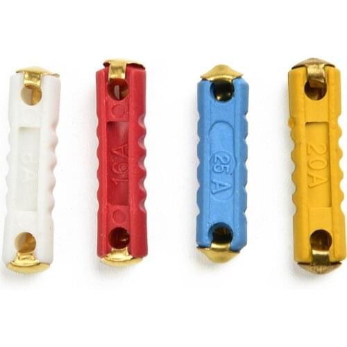 Set Fuses Car 40pcs Copper set Mini Kit Lots 5A 8A 16A 25A Automotive Durable