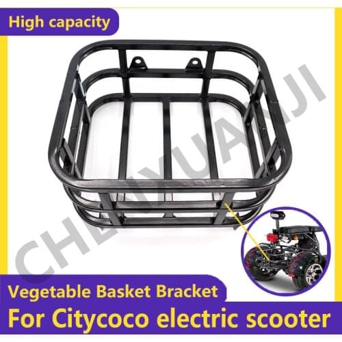 Vegetable Basket Bracket for Citycoco Electric Scooter Cart Basket Rack for Three-wheeled Citycoco Modified Accessories