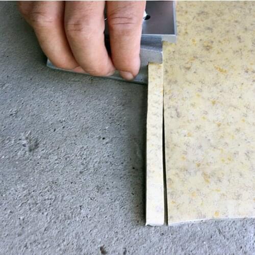 PVC Plastic Wood Linen Floor Trimmer Straight Edge Correction Knife Flyer