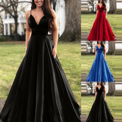 Sexy Hight Slits Spaghetti Strap Dress Fashion Women A Line Tie Waist Party Formal Dress Elegant Female Backless Maxi Dress Robe