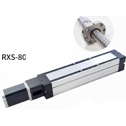RXS-80 Screw Rod Slide Linear Module Precision Cross CNC Electric Linear Guide Slide Table