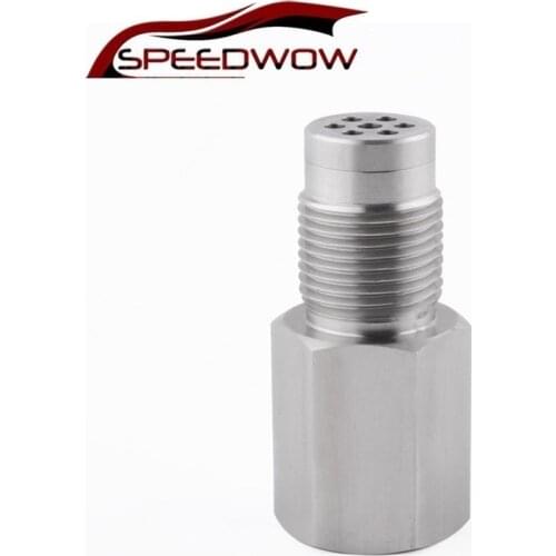 SPEEDWOW O2 Oxygen Sensor Extender Extension Spacer M18x 1.5 02 Bung Hho Contain Catalytic Converter Engine Light CEL Check Bung