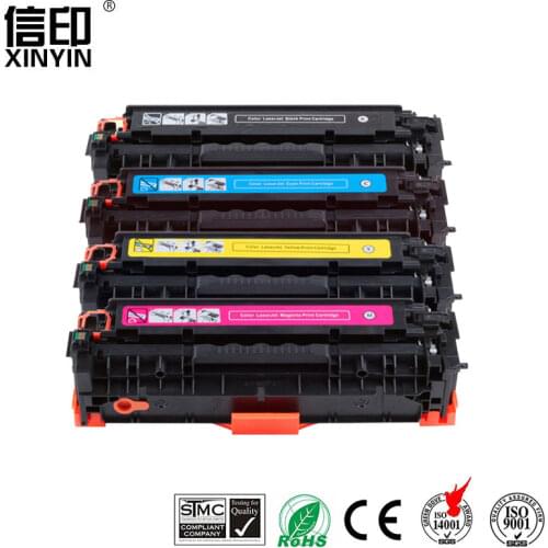 XColor 4PK CC530A CC531A CC532A CC533A 304A compatible toner cartridge for HP LaserJet CM2320nf CP2025 CM2320fxi CM2320n CM2320