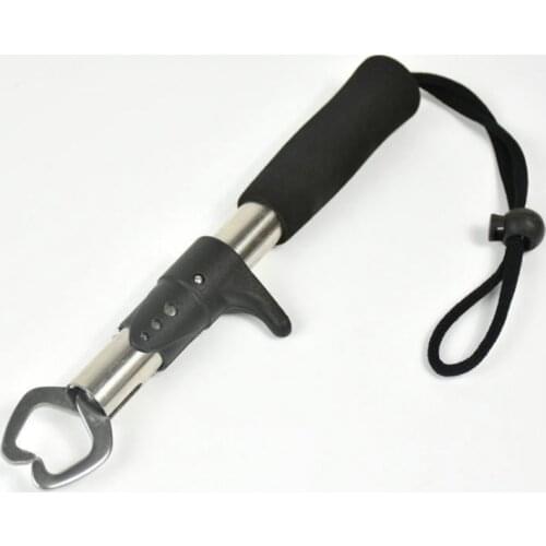 1 PC Fish Grip Stainless Steel Fishing Lure Clamp Fishing Lip Grip Holder Grabber Pliers Tackle