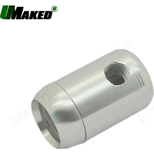 10pc 1W 3W LED Alumimun Lamp Head Couter lights Base Case Kit M8 Jewelry lamp Mount With heat sink PCB Plate+Lens free shipping