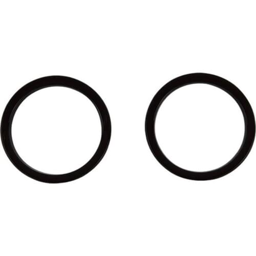 2pcs/set Car Front Turn Signal Light Cover Ring Trim For Jeep Wrangler JK 2007-2016 1Pair Black/Silver ABS plastic Car Lamp