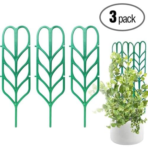 3Pack Indoor Plant Vine Climbing Garden Leaf Stand Support For Climbing Stems Vines Vegetable Potting Garden