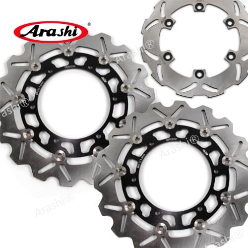 ARASHI For YAMAHA YZF R6 1999-2002 CNC Front Rear Brake Rotors Brake Disc YZF-R6 YZF R 6 YZFR6 YZF 600R 2000 2001 2002 YZF R600