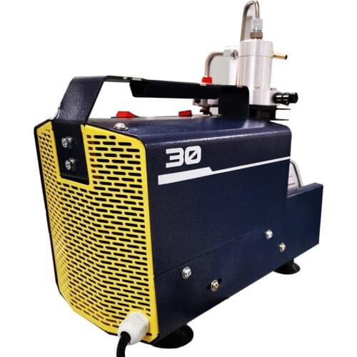 SCU30 Variable Pressure Auto Stop 300bar 4500PSI High Pressure Air Pump Electrical mini Air Compressor for airgun rifle PCP