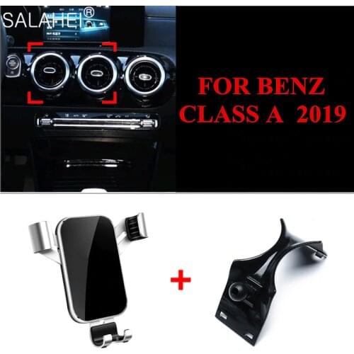 Car Phone Holder For Mercedes-Benz A Class 2019 A180 A200 W177 Bracket Interior Stand Dashboard Cell Phone Accessories Holder