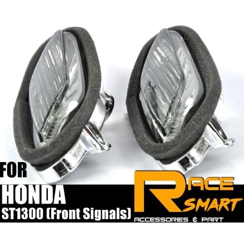 Motorcycle Front Turn Signal Light Lens Cover Case For HONDA ST1300 (Front Signals) ST-1300 ST 1300 All Year 2002 -2009 2008