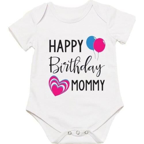 Baby Clothes for Newborns Girl Short Letter Bodysuit Kids Overalls And Jumpsuits Boys Girl Bodysuit For Girls Baby Clothing