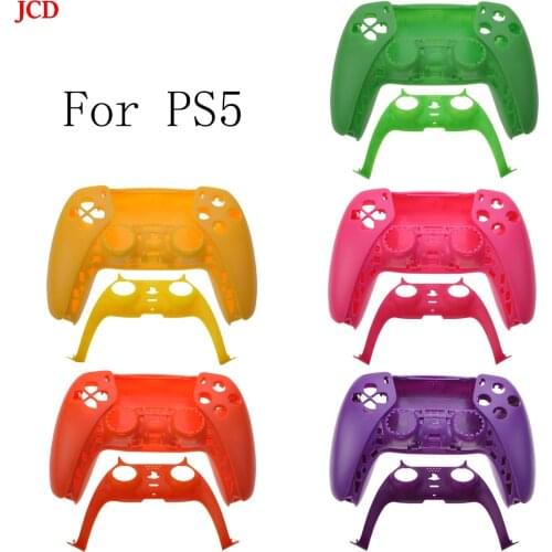 JCD Piezas De Repuesto De Carcasa Completa Para Sony PS5, Mando De Consola, Tira Decorativa, Funda