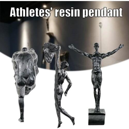 Creative Athletes Abstract Statue Modern Rock Climbing Figures Resin Ornaments Wall Decoration Figurines Handicrafts MUMR999