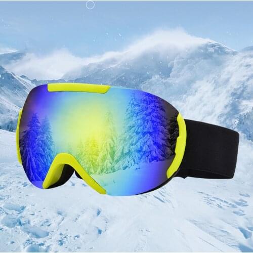 Ski Goggles Anti-fog Big Ski Mask Glasses Men Women Outdoor Sport UV Protection Skiing Goggles
