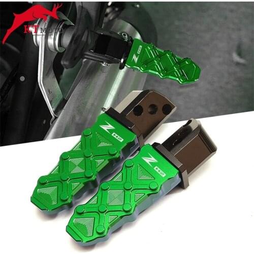 2022 Latest high quality Rear Foot Pegs Rests Passenger Footrests For KAWASAKI Z H2 ZH2 Zh2 2019-2022 Motorcycle Accessories