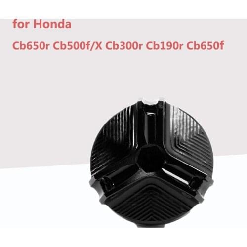 Suitable for Honda Refitting Oil Screw Cover of Cb650r Cb500f / X Cb300r Cb190r Cb650f Motorcycle Accessories