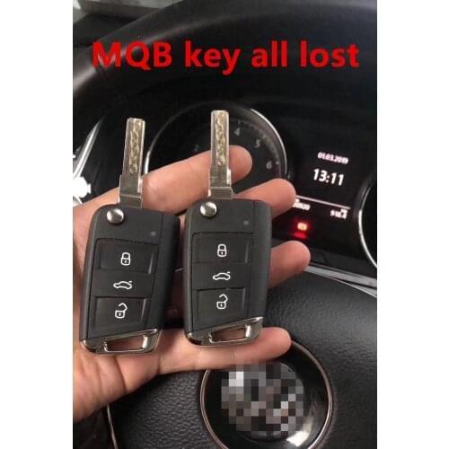 Key programming for Skoda MQB all key lost IMMO data calculation service