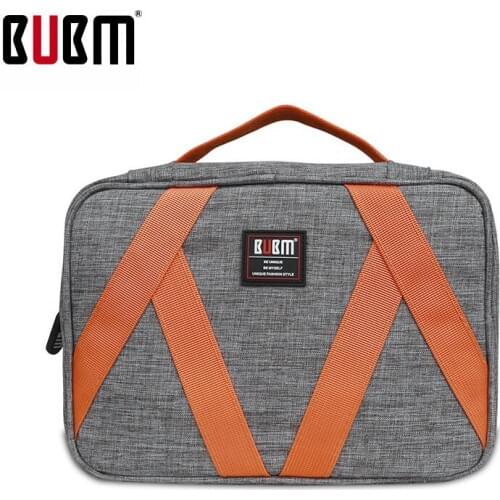 BUBM bag for makeup cosmetic bag portable handbag for towel big capacity 2 size colorful organizer for makeup case
