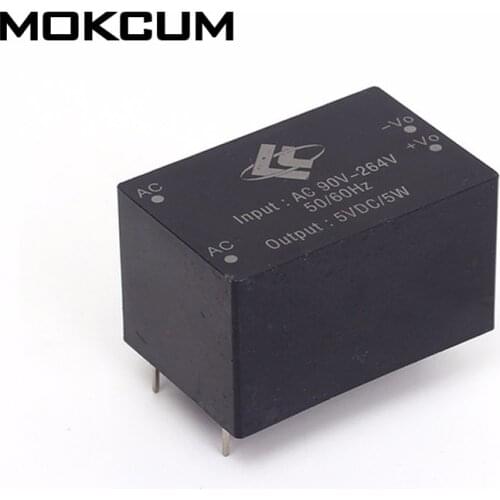 AC-DC Isolation Power Supply Module AC220V to 5V 1000mA 5W Switch Power Supply Module Buck Step Down Power Converter Module