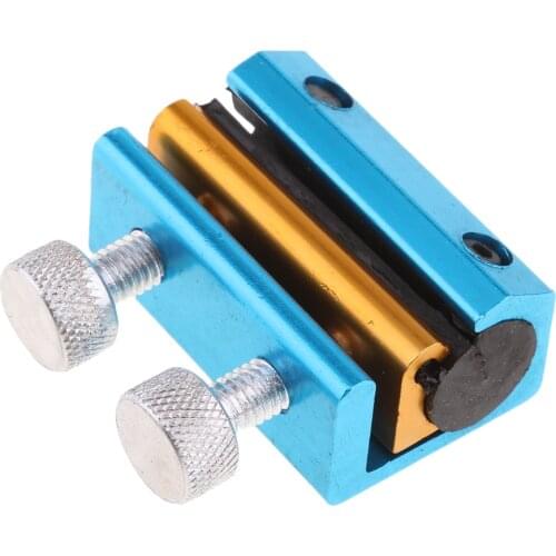 2Pcs Dual Cable Luber Clamp Clutch Throttle for CRF CR KX KXF RM RMZ YZ Blue