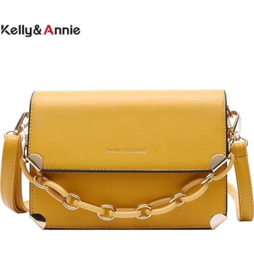 Brand Designer Chains Flap Bags For Women 2020 Fashion pu Leather Crossbody Shoulder Bag Female Handbag Sac Purses Bolsas NEW