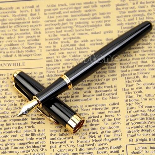 YYDS BAOER 388 Black Metal Fountain Pen Nib Medium