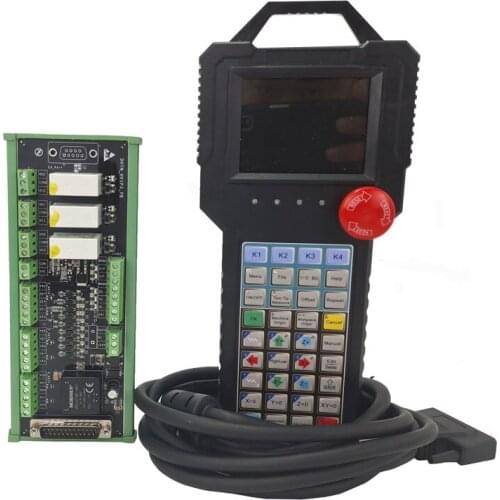 CNC 3-axisBritish handheld cnc motion control system, engraving machine controller with emergency stop button,used for engraving