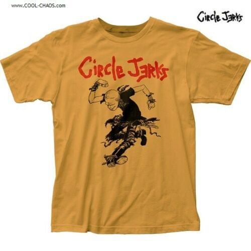 Circle Jerks T-Shirt / Circle Jerks Skank Tee,Punk Rock Tee Top Harajuku Short Sleeve Shirt