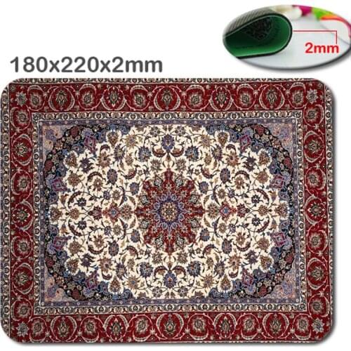 Mairuige HD DIY 220*180*2mm Carpet anime Customized Rectangle Non-Slip Rubber printing gaming rubber durable notebook mouse pad