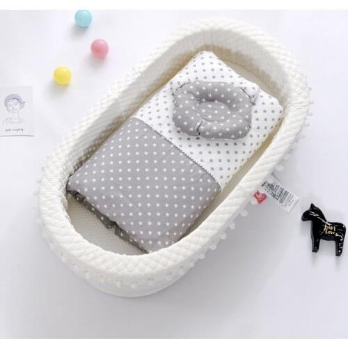 New Arrival Multi-Function Baby Nest Bed For Boy Portable Infant Cotton Travel Bed Cradle Crib Newborn Movable Baby Bed For Girl