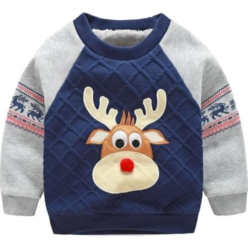 2019 New winter Brand Children cotton thick T shirt baby boys girls cartoon outerwear hoodies Sweatshirts coat warm 2-7 years