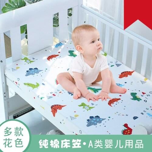 Baby bed sheet Baby bed sheet sheet Baby bedding side for bed kids baby room decoration girl baby crib bedding 2021
