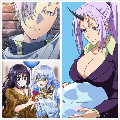 WTQ That Time I Got Reincarnated As A Slime Animal Poster Canvas Painting Anime Posters Wall Decor Wall Art Picture Home Decor