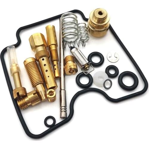 Carburetor Repair Kit with float needle & jet for Yamaha YFM 350 Grizzly 2007-2011