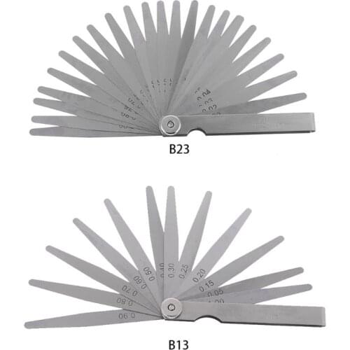Dental Interproximal Reduction Gauge IPR Orthodontic Tooth Measuring Ruler X7YB