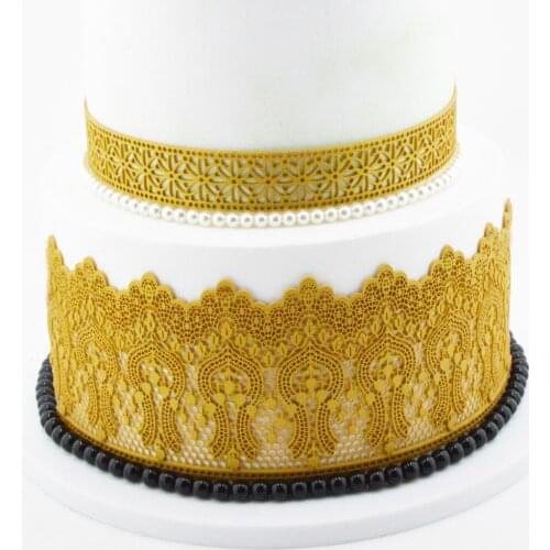 1pcs Fondant Cake Decorating Tools Lace Decoration Mat Flower Pattern Molds Sugar Craft Tools for wedding birthday party