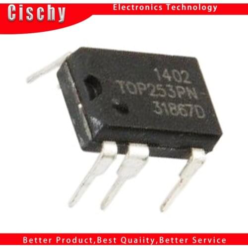 10PCS/LOT TOP253PN TOP253P DIP-7 Free shipping