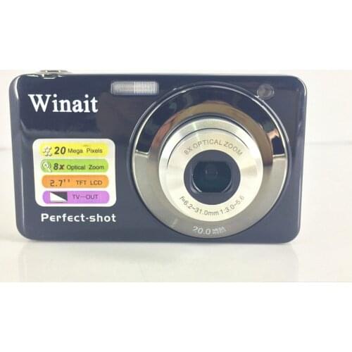 20MP Digital Camera 8X optical Zoom 4x digital Zoom photo camera with 2.7 inch Display