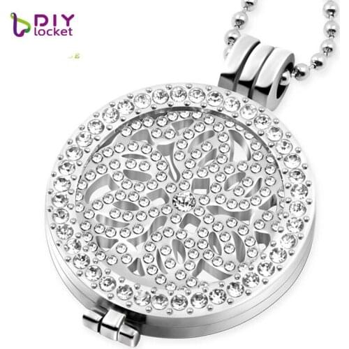 2pcs Hollow My coins necklace 33mm coins for Women fit 35mm coin holder with 80cm bead chain 4 style for choose MICP179-195*2