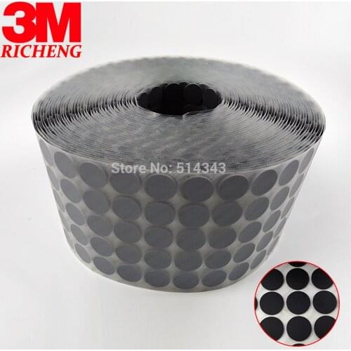 3M adhesive tape SJ5816 20mm circle rubber pads flat gasket 50 pieces we can die