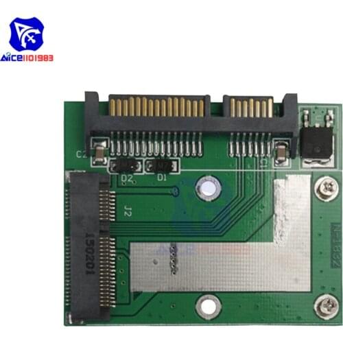 Diymore mSATA Mini PCI-e SSD to 2.5" SATA Hard Driver Converter Adatper Basic Module