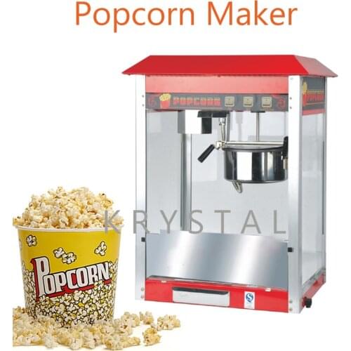 Electric Popcorn Making Machine 110v/ 220v Commercial Popcorn Maker FY-06A